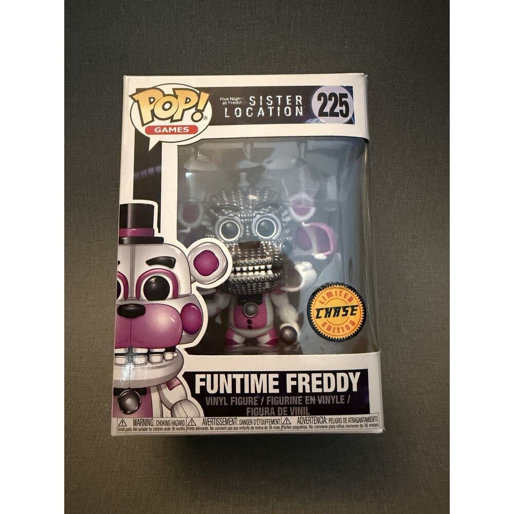 Funko Pop! FNAF Funtime Freddy Chase #225 Five Nights At Freddy's Vinyl